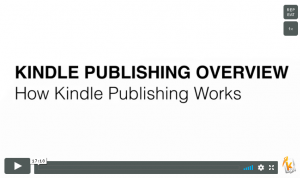 kindle publishing overview lesson