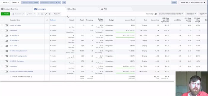 Facebook Dashboard