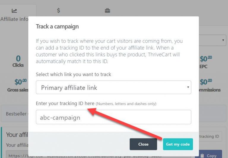 Is Thrivecart good to track affiliates?