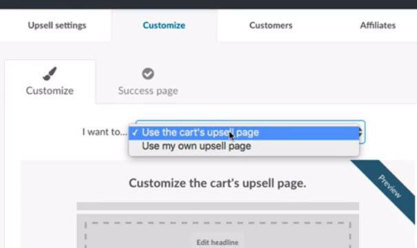 Thrivecart Upsell