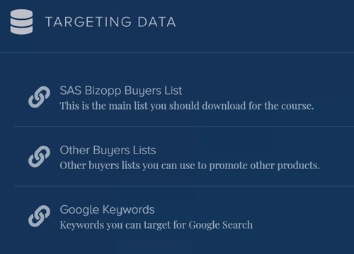 Super Affiliate System Targeting Data
