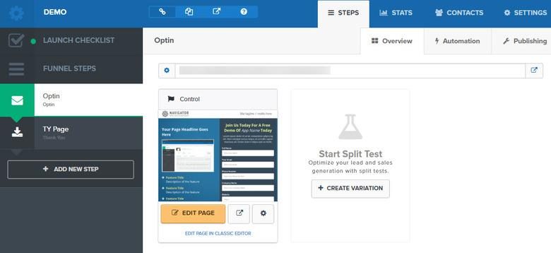 drag and drop builder