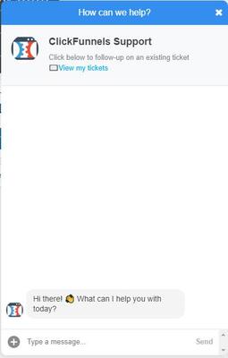 Clickfunnels Live Chat Support