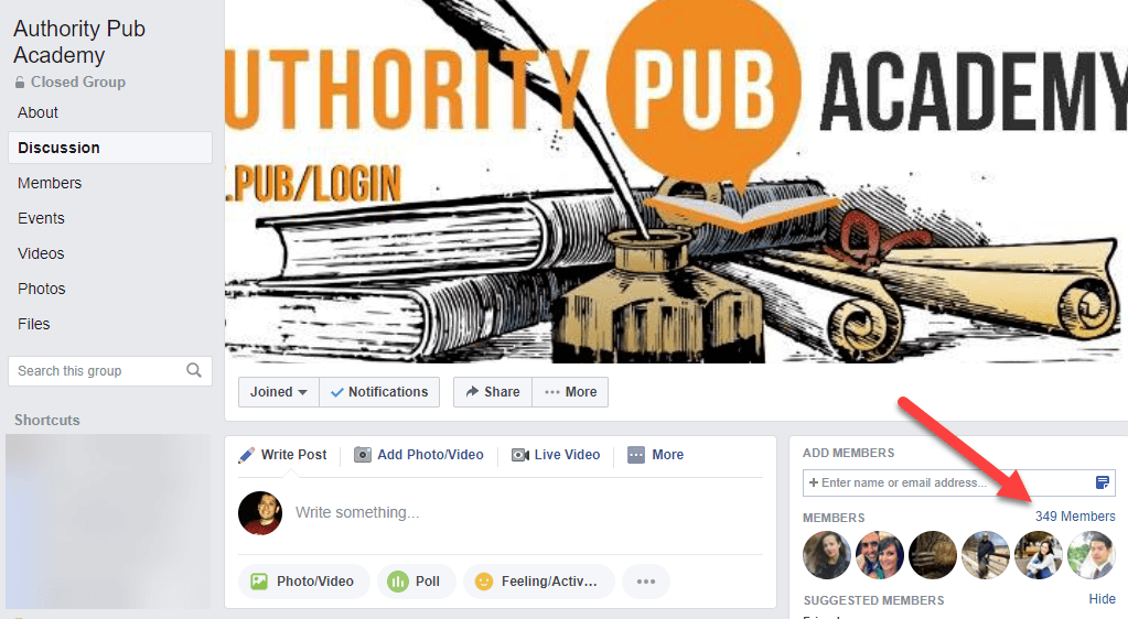 Authority Pub Academy Facebook Group2