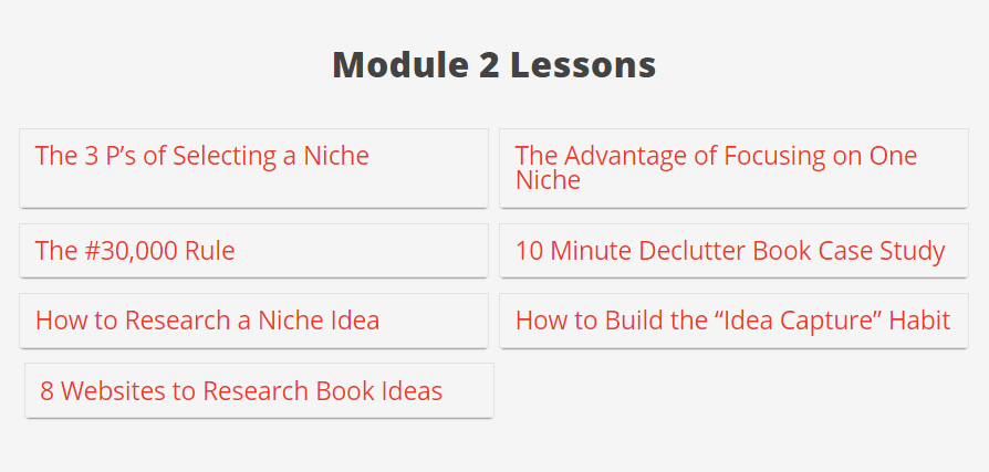 Authority Pub Academy Module 2 Lessons