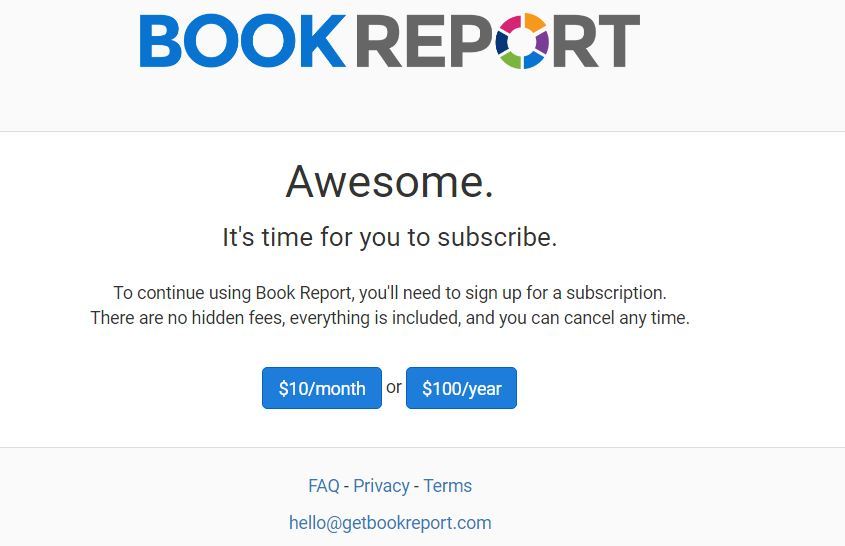 kindle book sales reports