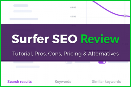 Surfer SEO Review