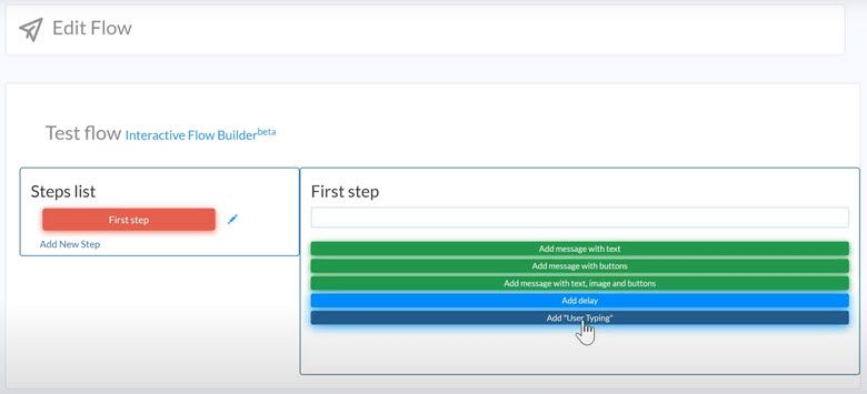 builder all chat bot flow