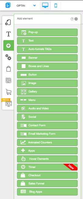 add elements