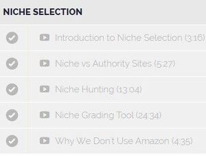 TAL Niche Selection Lessons