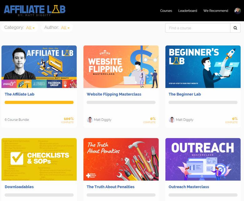 The Affiliate Lab Members Area