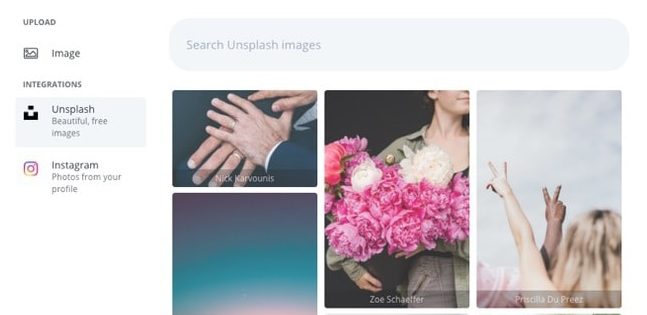 image customization options