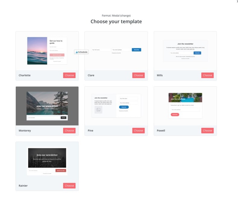 landing page editor