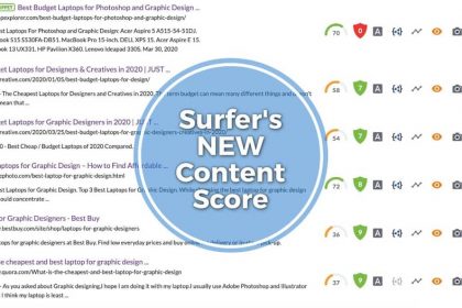 Surfer SEO Content Score Featured Image