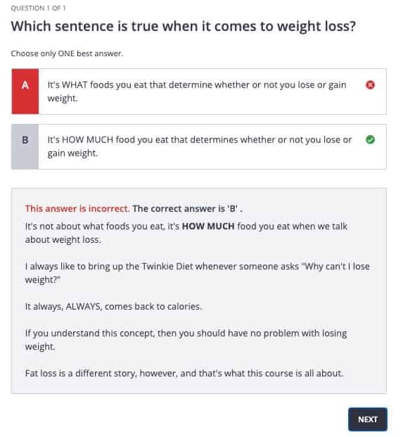 answer choices