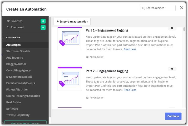 automation recipes