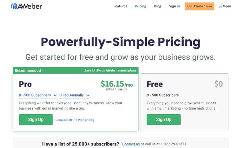 aweber autoresponder service