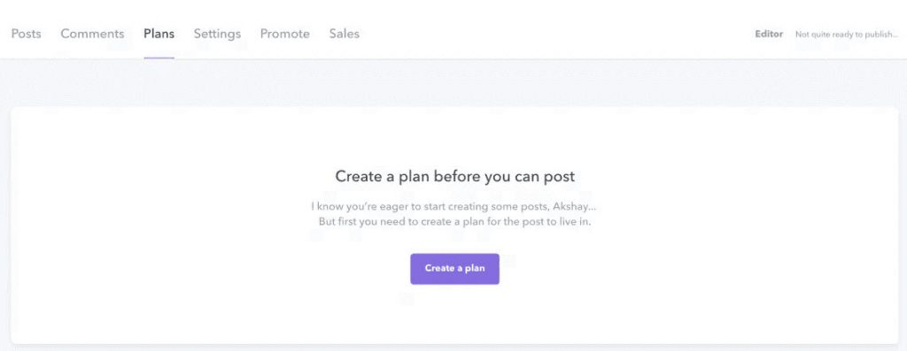 Create a Podia Plan