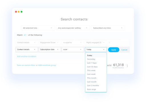 contact list and customer retention