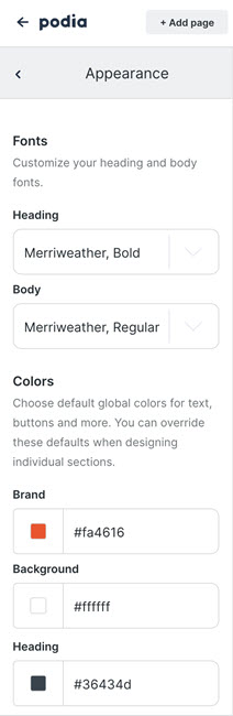 website builder