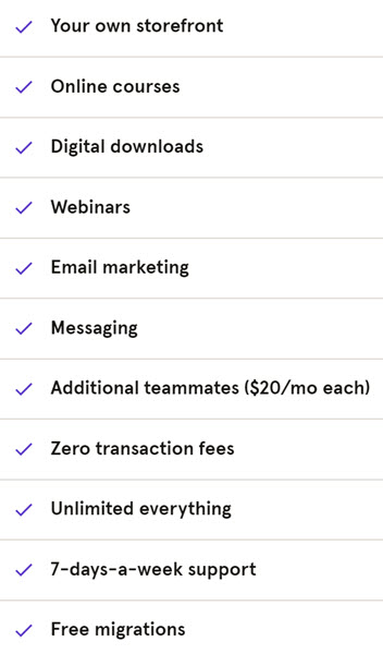 other features