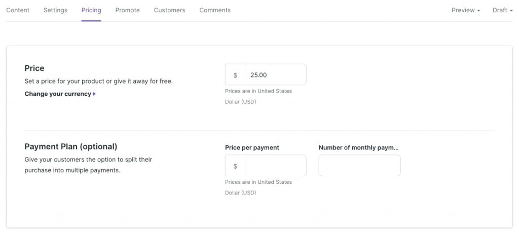 payment protection plan