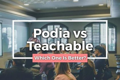 Podia vs Teachable Featured Image