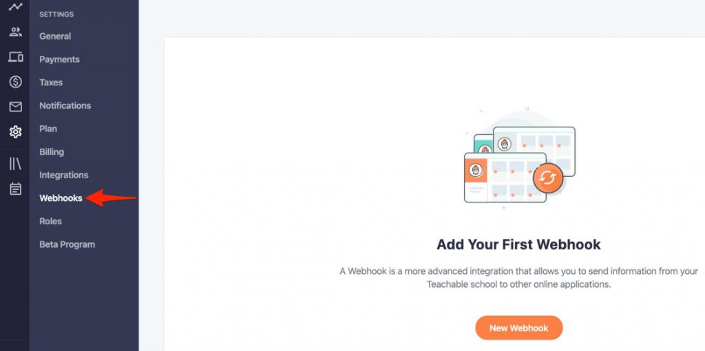 Teachable Webhooks