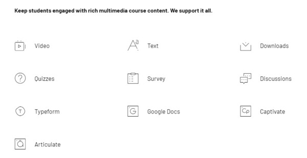 interactive classroom features