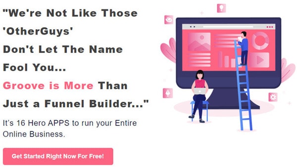 groovefunnels for entire funnel