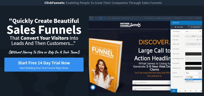 clickfunnels sales funnel software