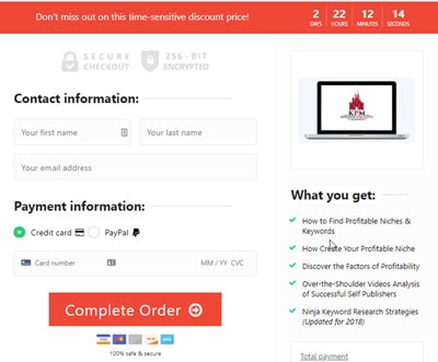 landing pages