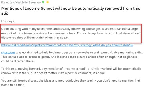 income school project 24 online course talk