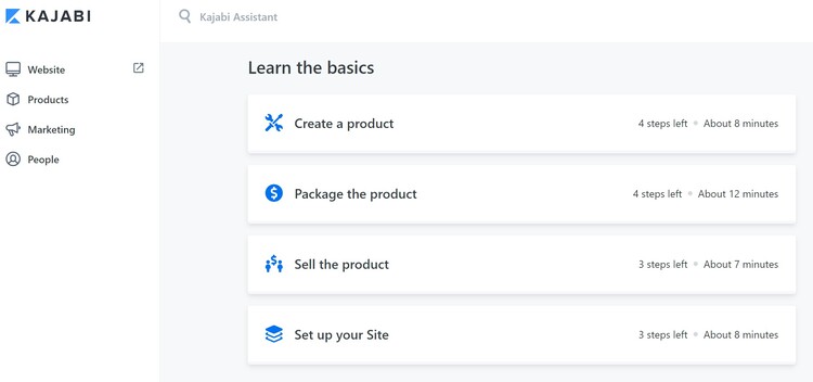sell courses with kajabi