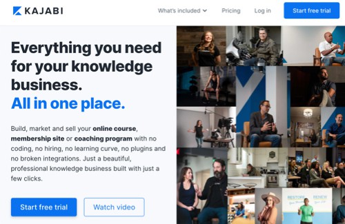 kajabi online course platform