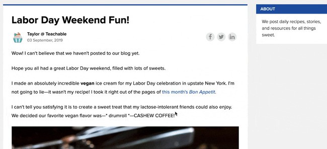 course creator blog
