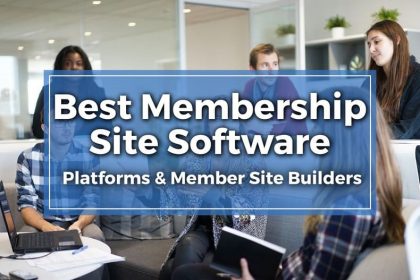 membership site software featured image