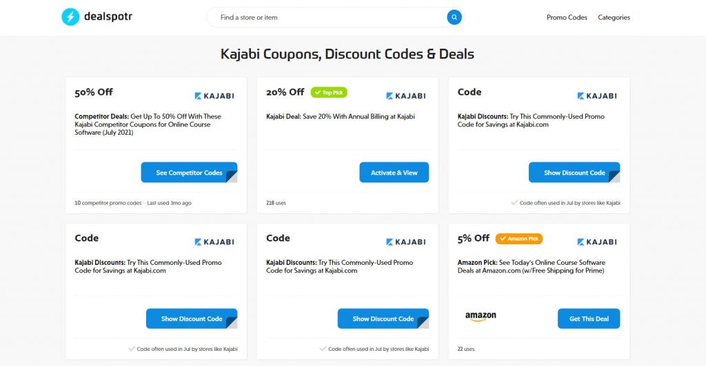 online course coupon code