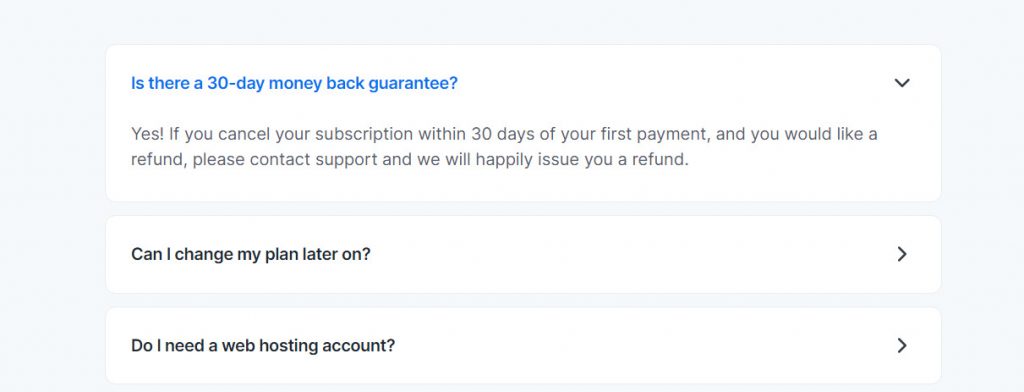 online course faq
