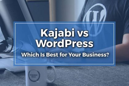 Kajabi vs WordPress Featured Image