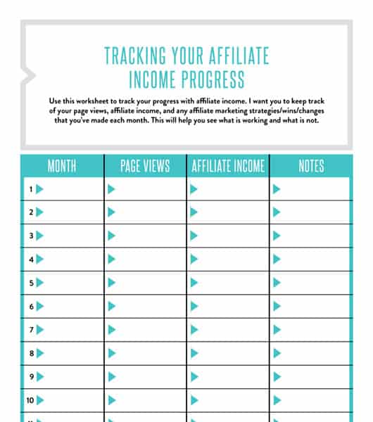 track online income