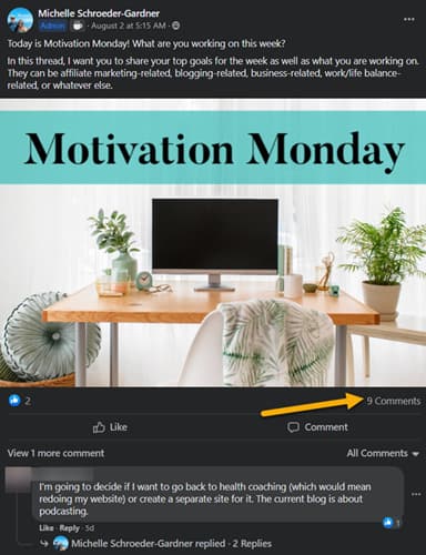 share income grow goals