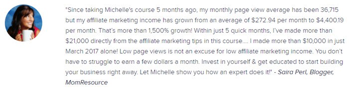 affiliate marketing success