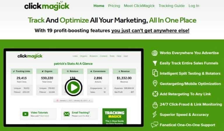 clickmagick ad tracking