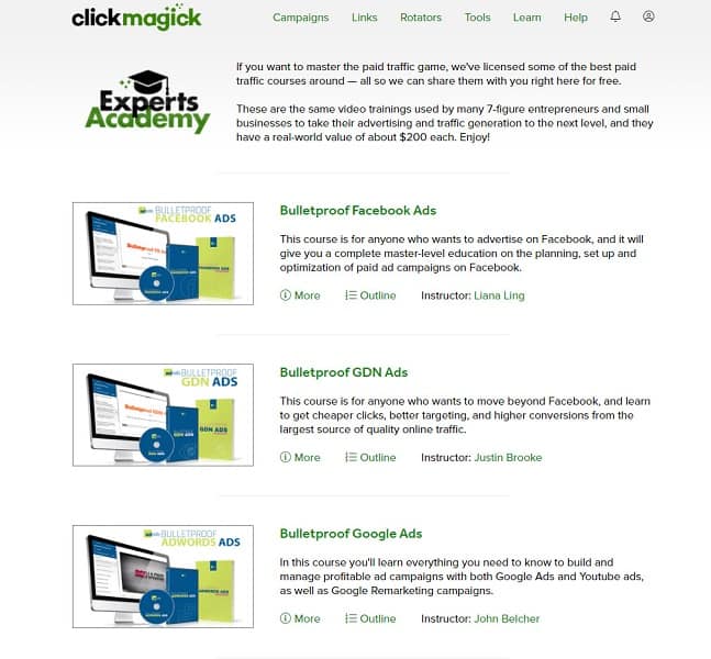 for marketing efforts