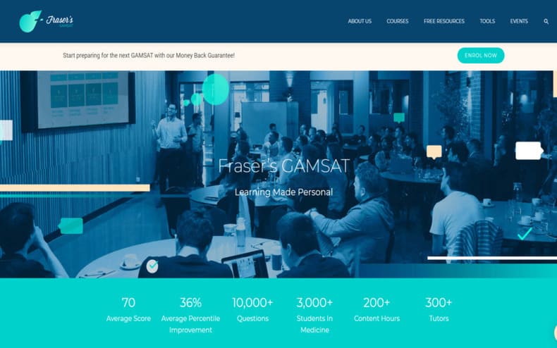 Fraser's GAMSAT Website Home Page