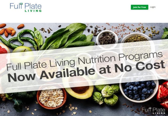 screenshot of Full-Plate Living