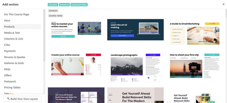 set templates quickly