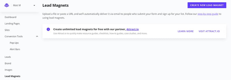 collect leads