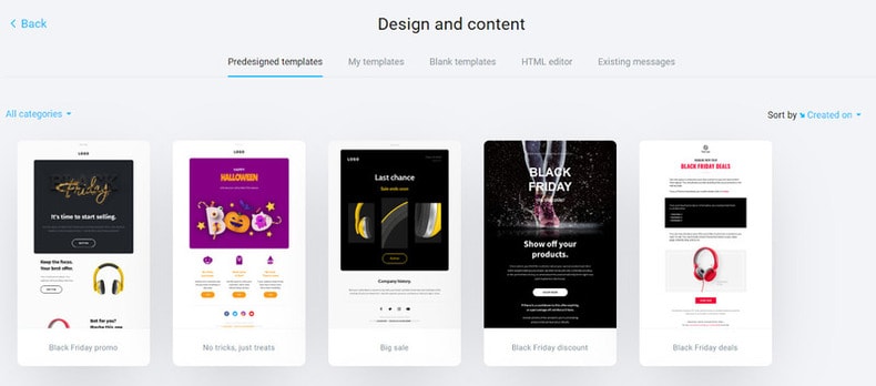 user interface